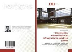 Capa do livro de Organisation d'événements et infrastructures sportives (2009) 
