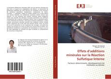 Bookcover of Effets d’additions minérales sur la Réaction Sulfatique Interne