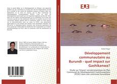 Borítókép a  Développement communautaire au Burundi - quel impact sur Gashikanwa? - hoz