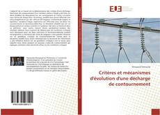 Buchcover von Critères et mécanismes d'évolution d'une décharge de contournement