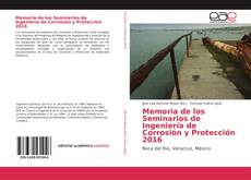 Capa do livro de Memoria de los Seminarios de Ingeniería de Corrosión y Protección 2016 