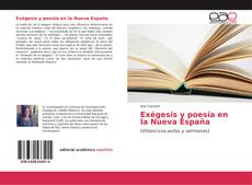 Exégesis y poesía en la Nueva España kitap kapağı