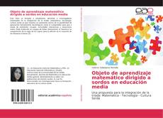 Buchcover von Objeto de aprendizaje matemático dirigido a sordos en educación media