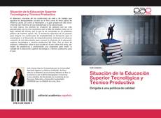 Capa do livro de Situación de la Educación Superior Tecnológica y Técnico Productiva 