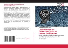 Portada del libro de Construcción de ciudadanía para el desarrollo humano