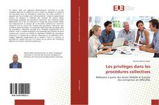 Couverture de Les privilèges dans les procédures collectives