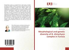 Capa do livro de Morphological and genetic diversity of B. distachyon complex in Tunisia 