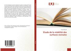 Bookcover of Etude de la stabilité des surfaces vicinales