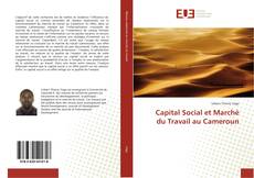 Capa do livro de Capital Social et Marché du Travail au Cameroun 