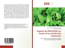 Impacts du PROCOTON sur l'accès et le contrôle des ressources: kitap kapağı