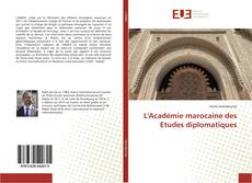 Portada del libro de L'Académie marocaine des Etudes diplomatiques