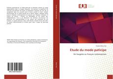 Buchcover von Etude du mode paticipe