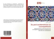 Buchcover von Du post occidentalisme au cosmopolitisme