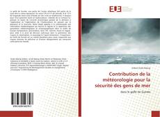 Portada del libro de Contribution de la météorologie pour la sécurité des gens de mer