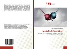 Module de formation kitap kapağı