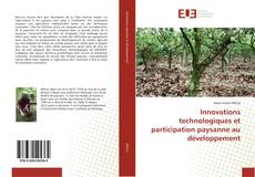 Capa do livro de Innovations technologiques et participation paysanne au développement 