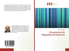 Buchcover von Cinq preuves de l'Hypothèse de Riemann