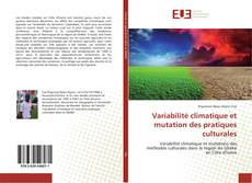Обложка Variabilité climatique et mutation des pratiques culturales