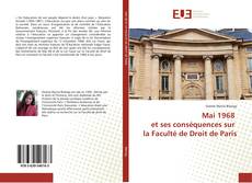 Mai 1968 et ses conséquences sur la Faculté de Droit de Paris kitap kapağı