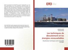 Capa do livro de Les techniques de dessalement et les énergies renouvelables 