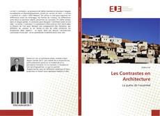 Capa do livro de Les Contrastes en Architecture 