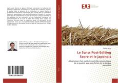 Le Swiss Post-Editing Score et le japonais kitap kapağı