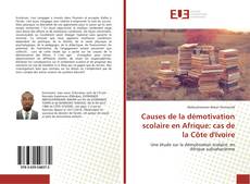 Bookcover of Causes de la démotivation scolaire en Afrique: cas de la Côte d'Ivoire