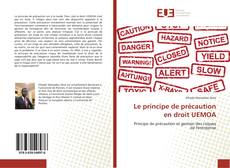 Capa do livro de Le principe de précaution en droit UEMOA 