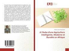 Buchcover von A l'Aube d'une Agriculture Intelligente, Moderne et Durable en Afrique