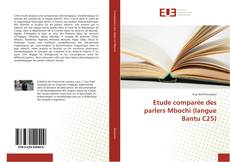 Capa do livro de Etude comparée des parlers Mbochi (langue Bantu C25) 
