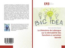 Buchcover von Le théorème de Lebesgue sur la dérivabilité des fonctions à variation bornée