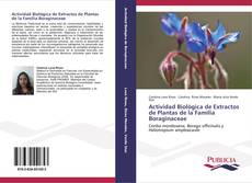 Обложка Actividad Biológica de Extractos de Plantas de la Familia Boraginaceae