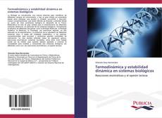 Buchcover von Termodinámica y estabilidad dinámica en sistemas biológicos