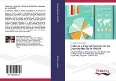 Capa do livro de Habitus y Capital Cultural de los Doctorantes de la UNAM 