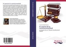 Buchcover von El control de la constitucionalidad
