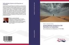 Buchcover von Antecedentes históricos del Derecho en Colombia