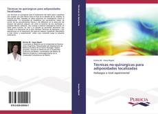 Buchcover von Técnicas no quirúrgicas para adiposidades localizadas