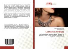 Capa do livro de Le Luxe en Pologne 