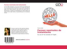 Bookcover of Formas nominales de tratamiento