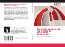 Bookcover of Programa para elevar los niveles de salubridad comunitaria