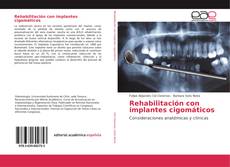 Borítókép a  Rehabilitación con implantes cigomáticos - hoz