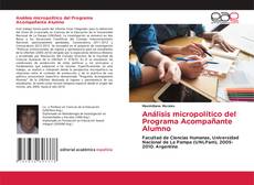 Portada del libro de Análisis micropolítico del Programa Acompañante Alumno