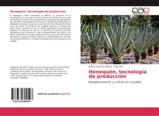 Buchcover von Henequén, tecnología de producción