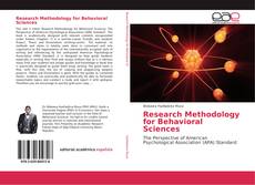 Bookcover of Research Methodology for Behavioral Sciences