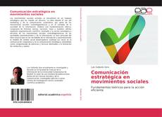 Comunicación estratégica en movimientos sociales kitap kapağı