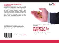 Capa do livro de Certificación y acreditación del conocimiento 