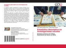 Estadística descriptiva en investigaciones sociales kitap kapağı