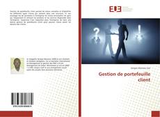 Buchcover von Gestion de portefeuille client