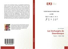 Les Verhaeghe de Steenbecque kitap kapağı