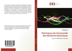 Buchcover von Techniques de Commande des Machines Electriques